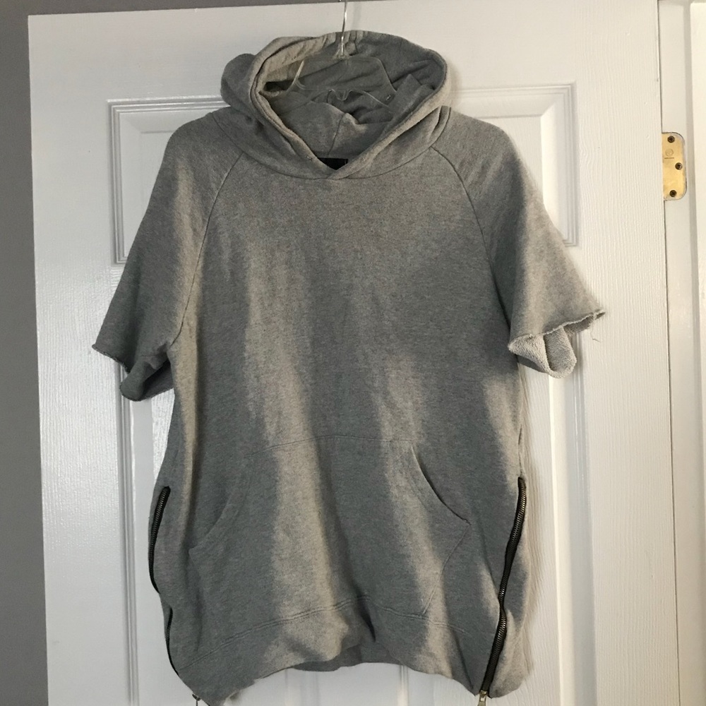Gray hoodie